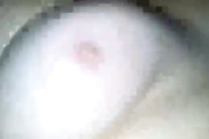 I took on vidoe my slutty wife touching her large milk shakes