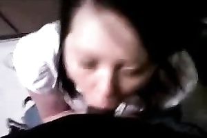Curvy brunette hair slut irrumation copulates my aroused pecker