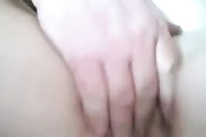 My aged wifey likes fingering her own powerful muff for big O