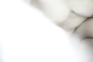 Homemade solo movie scene with my fat aged dirty slut wife showing her body