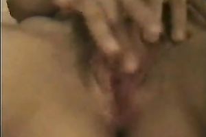 Hot and soaked Indian mmilf wet crack filmed closeup in daybed