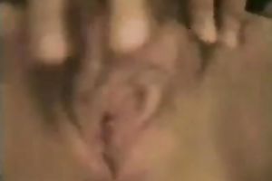 Hot and soaked Indian mmilf wet crack filmed closeup in daybed