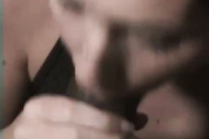 Delicious brunette hair sweetheart oral sex copulates my biggest schlong until I jizz flow on her face