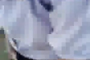 Estonian coworker shows me her whoppers and pussy in the toilet