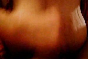 She strokes my ramrod with her hands and rubs it over her tits