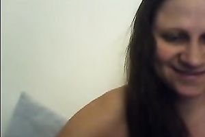 Dirty-minded lengthy haired unsightly as fuck brunette hair cam mother I'd like to fuck posed topless
