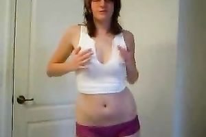 Delicious pale skin beauty from my work teases with her oily wazoo