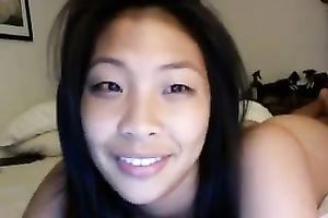 Petite black skin juvenile Asian model amateur wife on web camera bating