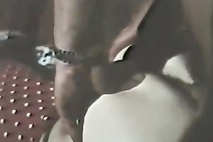 Dude feeds golden-haired Euro milf and copulates her shaggy cookie