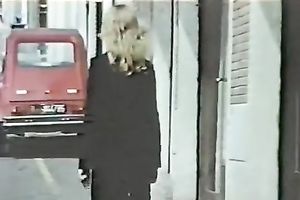 Dude feeds golden-haired Euro milf and copulates her shaggy cookie