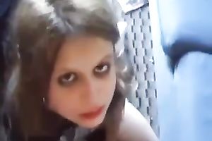 I team fuck anal opening of excited skinny brunette hair legal age teenager and this babe sucked my cock