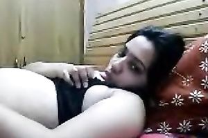 Big breasted chubby Indian wifey can't live without when her nerdy hubby eats her love tunnel