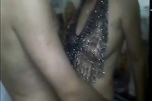 Mature used harlot with weird unsightly concupiscent makeup was drilled from behind