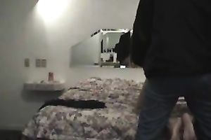 Auburn sweetheart of my buddy gave him HJ and rode his ramrod on top