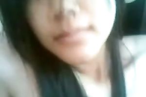 My ravishing Malaysian girlfriend screwed in missionary position