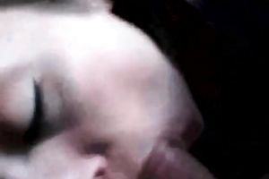 Brunette hottie wanted to impress my ally with a damn great BJ