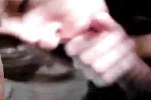 Brunette hottie wanted to impress my ally with a damn great BJ