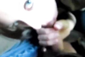 Brunette hottie wanted to impress my ally with a damn great BJ