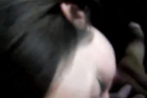 Brunette hottie wanted to impress my ally with a damn great BJ