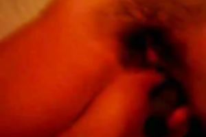 Turkish hotwife of my ally can't live without getting her bushy cookie screwed with sex tool