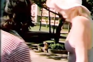 Sizzling golden-haired slut acquires her unshaved poontang licked