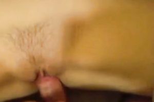 Beautiful white youthful sweetheart gives head to smack cum