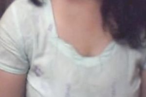 She just pulls out her large pointer sisters and thinks it is sufficiently