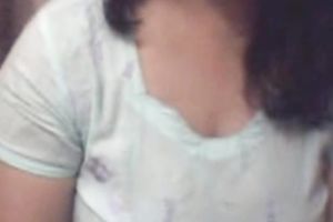 She just pulls out her large pointer sisters and thinks it is sufficiently