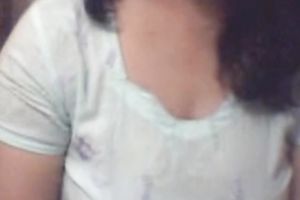 She just pulls out her large pointer sisters and thinks it is sufficiently