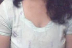 She just pulls out her large pointer sisters and thinks it is sufficiently