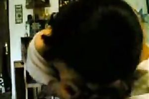 Beautiful and hawt Indian GF gives me hawt blowjob in POV