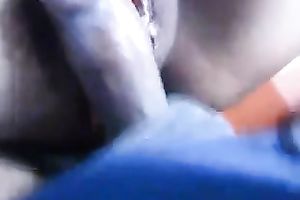 My slutty BF pounds my taut pink bawdy cleft in missionary position