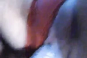 My slutty BF pounds my taut pink bawdy cleft in missionary position