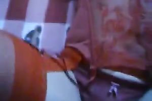 My slutty BF pounds my taut pink bawdy cleft in missionary position