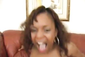 Amazing interracial anal sex with juvenile dark bimbo