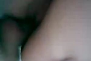 Kinky large racked Desi brunette hair was willing to be pounded on camera