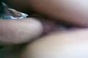 Kinky large racked Desi brunette hair was willing to be pounded on camera