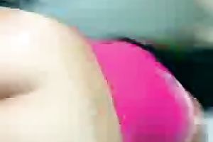 Kinky large racked Desi brunette hair was willing to be pounded on camera