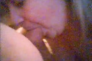 Fluffy golden-haired floozy white wife of my coworker gives me blow job