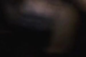 Lusty pallid big breasted housewife in brassiere was masturbating in weird way