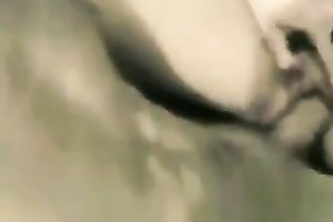 Horny fellow with large penis pounding my cunt in a missionary position