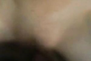 Svelte natural slender dark brown MILF in sunglasses was willing for some jizz flow