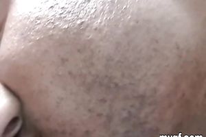 Sexy and impressive boyfriend receives oral from his hot girlfriend