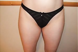 My butt back and front in different pants on web camera