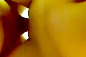Lovely blond playgirl sucks my jock and takes a precious ride on it