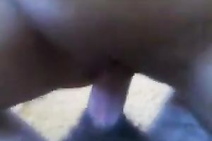 Trashy doxy gives deepthroat oral sex in homemade movie
