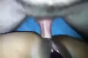 My spouse bonks my chocolate hole whilst I toy my wet vag