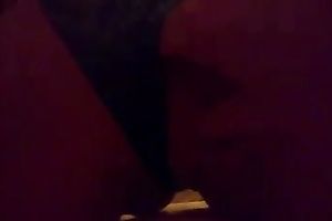 My perverted brunette hair wifey flashes her pointer sisters and lets me finger her a bit