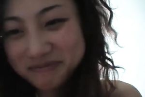 Asian pair enjoys steamy dong riding session early in the morning