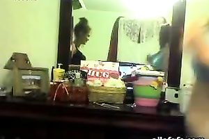 Softcore lesbo show on cam by 2 cute amateur teenies